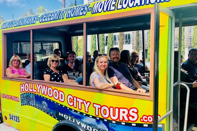 Private Hollywood and Celebrity Homes Bus Tour - The Hollywood Sign and the hills above the city
