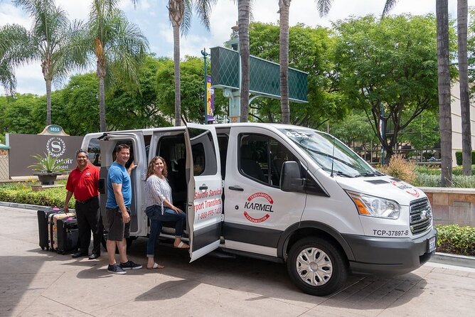 Private Round-trip Airport Transfer: John Wayne Airport to & from Anaheim Hotels - From SNA arrivals to your Anaheim hotel