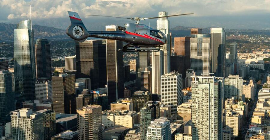 Santa Monica: Hollywood & Beyond Helicopter Tour - From Santa Monica to the Pacific coastline