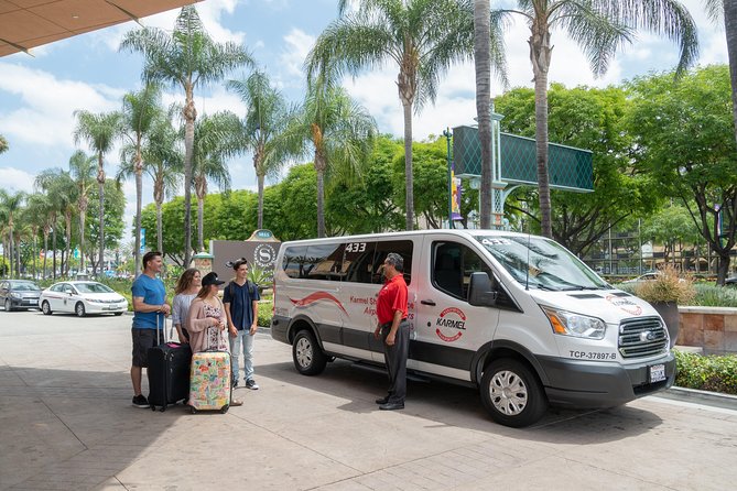 Shared Airport Departure Transfer: Anaheim, Buena Park or Garden Grove to LAX International Airport - Leaving Anaheim for LAX