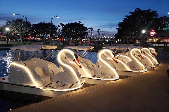 Swan Boat Rental at Rainbow Lagoon in Long Beach - Key points before you book