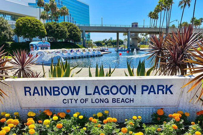 Swan Boat Rental at Rainbow Lagoon in Long Beach - A lagoon ride in the middle of Downtown Long Beach