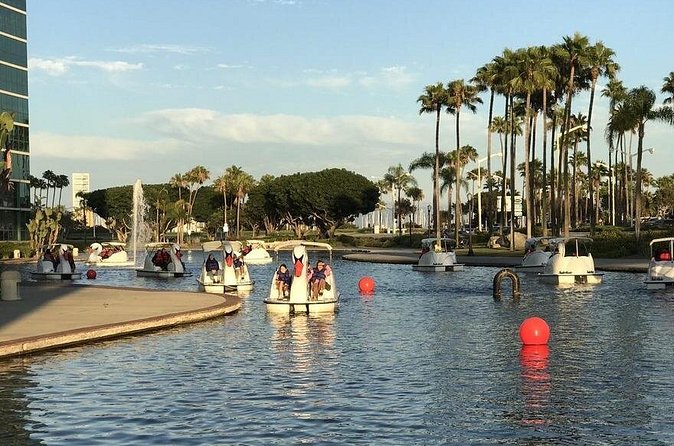 Swan Boat Rental at Rainbow Lagoon in Long Beach - Getting to the dock and avoiding a wasted trip