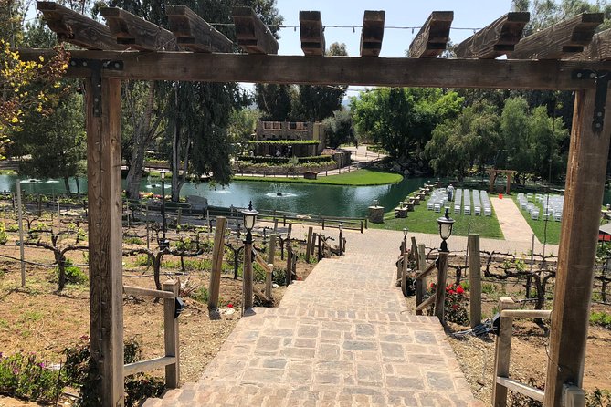 The Shared Temecula Wine Tour from Anaheim - Callaway brings the day to a hilltop finish